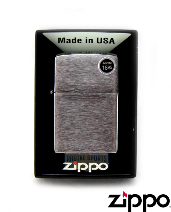 Zippo Classic Brushed Chrome Lighter-0