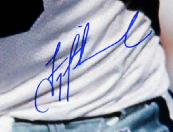 Troy Aikman Signed Dallas Cowboys Framed 16x20 NFL Photo - Dropping back -26382