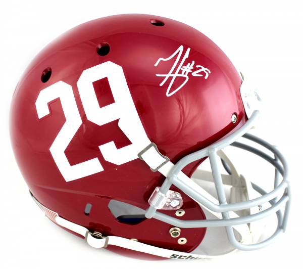 Minkah Fitzpatrick Signed Alabama Crimson Tide Schutt Full Size Helmet-0