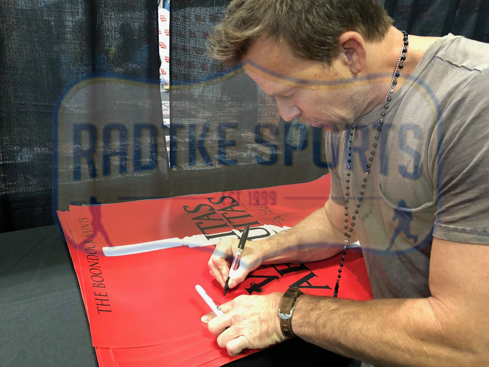 Norman Reedus, Sean Patrick Flanery & David Della Rocco Signed The Boondock Saints Red Movie Poster-30325