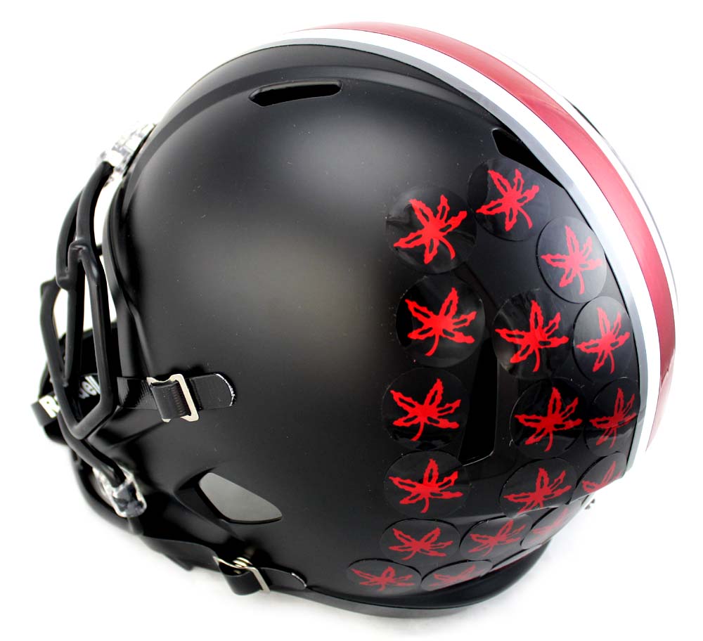 Marshon Lattimore Autographed/Signed Ohio State Buckeyes Full Size Speed Black Helmet Radtke Sports Marshon Lattimore Autographed/Signed Ohio State Buckeyes Full Size Speed Black Helmet Radtke Sports