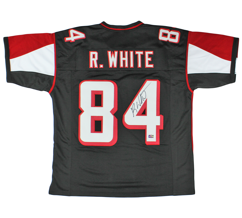 Roddy White Signed Atlanta Custom Black Jersey - Radtke Sports Authenticated