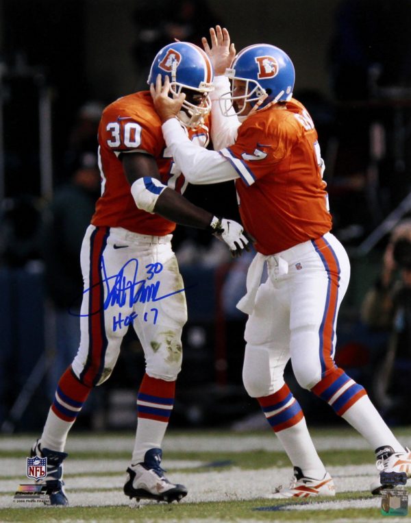 Terrell Davis Signed Denver Broncos 16x20 Photo With "HOF 17" Inscription