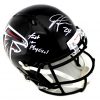 Devonta Freeman Signed Atlanta Falcons Full Size Speed Helmet With"Fast & Physical" Inscription