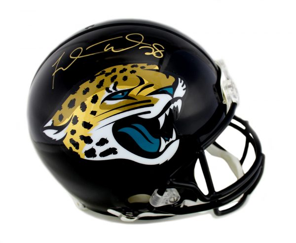 Fred Taylor Signed Jacksonville Jaguars Authentic Current Helmet