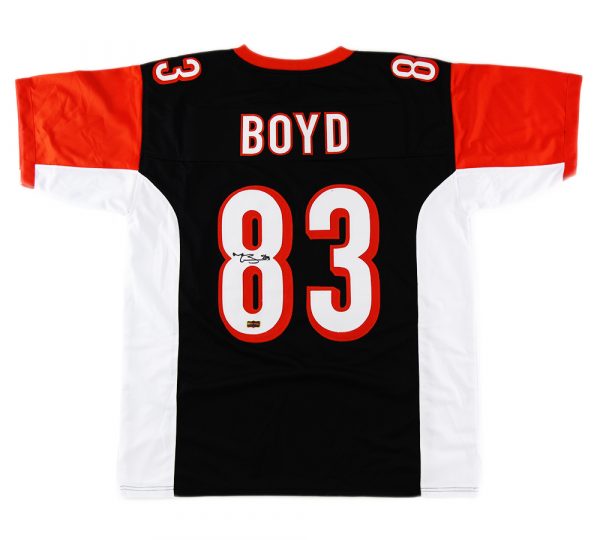 Tyler Boyd Signed Cincinnati Custom Black Jersey