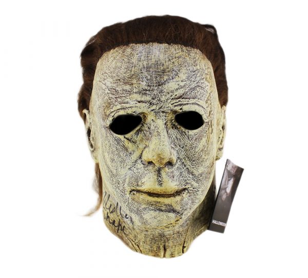 Nick Castle "Michael Myers" Signed Halloween Replica Mask with "Shape" Inscription