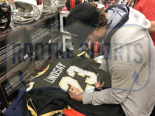 Phillip Lindsay Signed Colorado Custom Black Jersey - Image 3