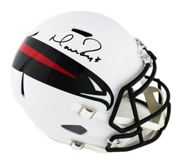 Matt Ryan Signed Atlanta Falcons Speed Full Size White Amp NFL Helmet