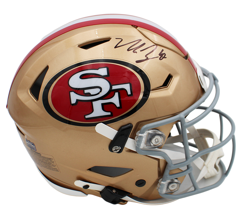 Nick Bosa Signed San Francisco 49ers Speed Flex Authentic NFL Helmet - Image 2