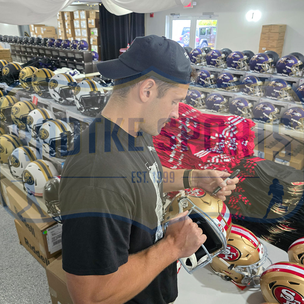 Nick Bosa Signed San Francisco 49ers Speed Flex Authentic NFL Helmet - Image 4