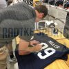 Heath Miller Signed Virginia Navy Custom Jersey - Image 3