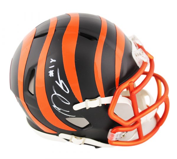 A.J. Green Signed Cincinnati Bengals Speed Blaze NFL Mini Helmet