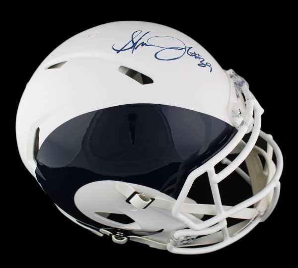Steven Jackson Signed Los Angeles Rams Speed Authentic AMP NFL Helmet