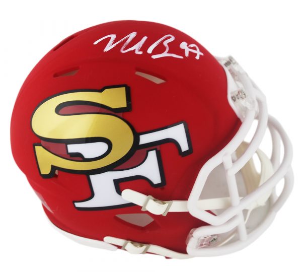 Nick Bosa Signed San Francisco 49ers Speed AMP NFL Mini Helmet