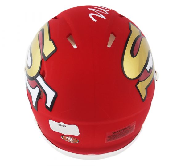 Nick Bosa Signed San Francisco 49ers Speed AMP NFL Mini Helmet - Image 3