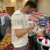 Josh Allen Signed Buffalo Bills Speed Full Size Color Rush Helmet - Image 2