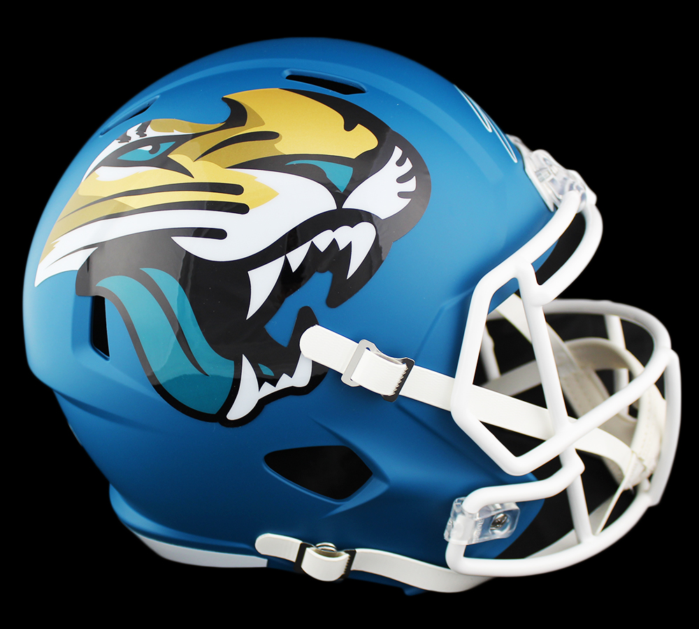 Gardner Minshew Signed Jacksonville Jaguars Speed Full Size AMP NFL Helmet - Image 3