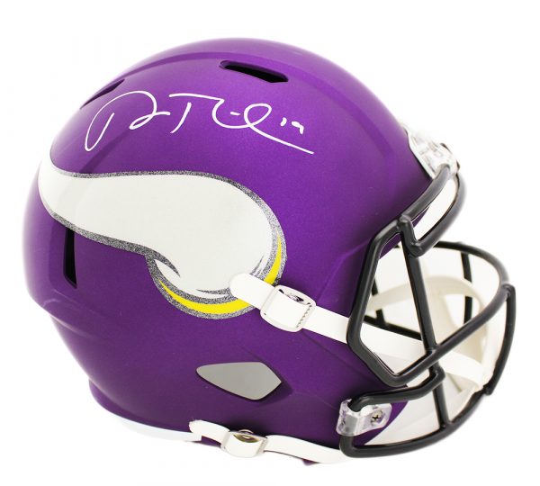 Adam Thielen Signed Minnesota Vikings Speed Full Size NFL Helmet