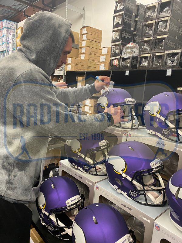 Harrison Smith Signed Minnesota Vikings Speed Full Size NFL Helmet - Image 2