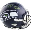 Bobby Wagner Signed Seattle Seahawks Speed Authentic NFL Helmet with "SB XLVIII Champs" Inscription