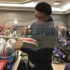 Malik Harrison Signed Ohio State Buckeyes Speed Full Size Black NCAA Helmet - Image 3