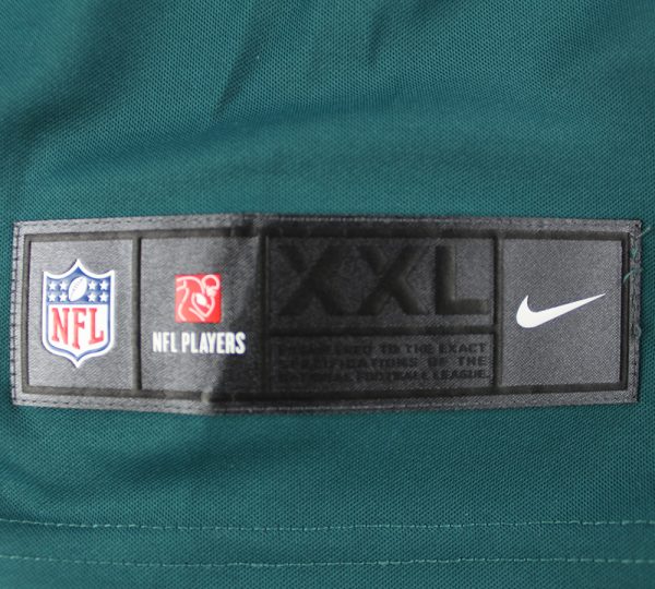 Zach Ertz Signed Philadelphia Eagles Nike Limited Green NFL Jersey - Image 6