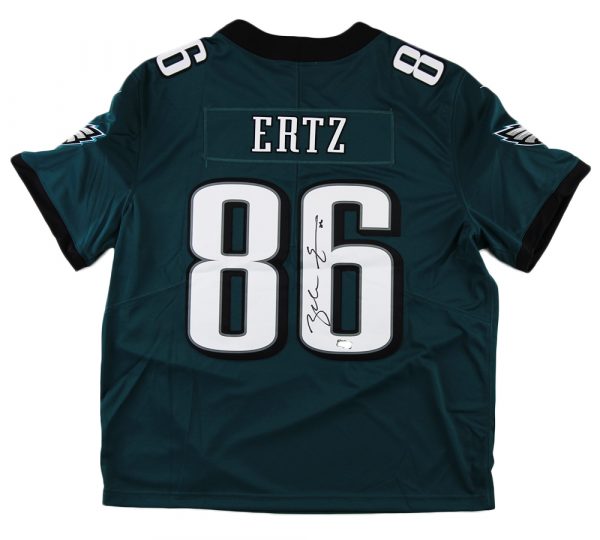 Zach Ertz Signed Philadelphia Eagles Nike Limited Green NFL Jersey