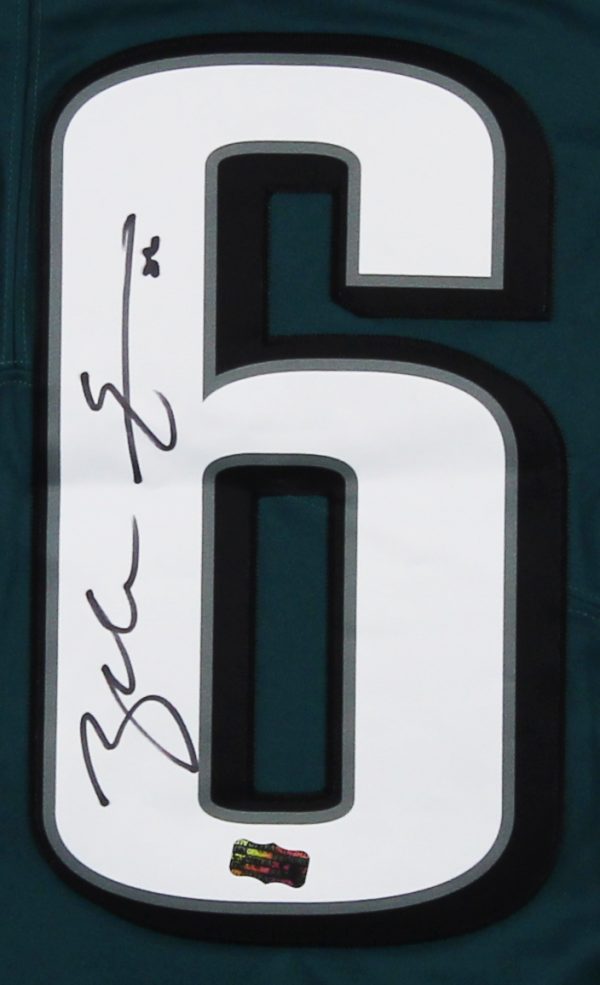 Zach Ertz Signed Philadelphia Eagles Nike Limited Green NFL Jersey - Image 2