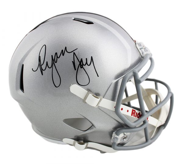 Ryan Day Signed Ohio State Buckeyes Speed Full Size NCAA Helmet
