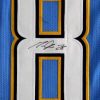 Melvin Gordon Signed Los Angeles Large Framed Custom Powder Blue Jersey - Image 2