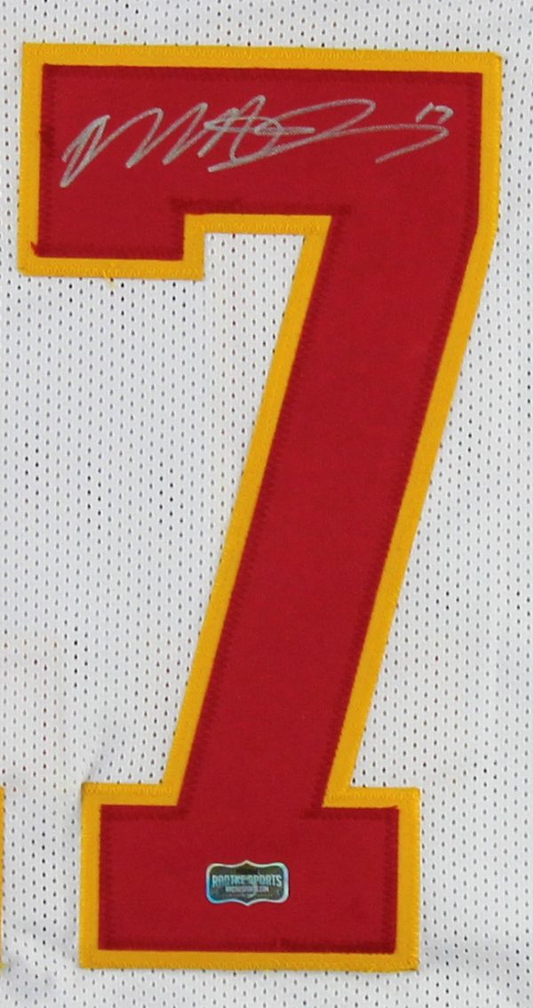 Mecole Hardman Signed Kansas City Custom White Jersey - Image 2