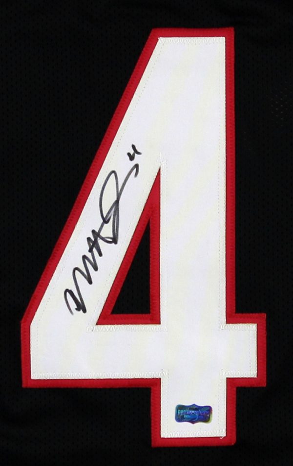 Mecole Hardman Signed Georgia Custom Black Jersey - Image 2