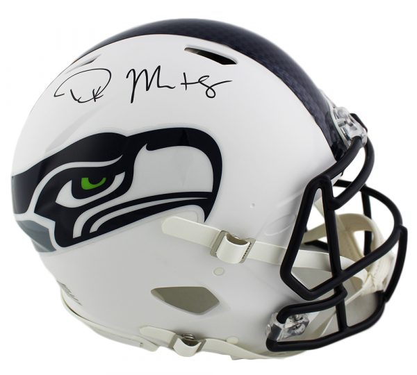 DK Metcalf Signed Seattle Seahawks Speed Authentic White Matte NFL Helmet
