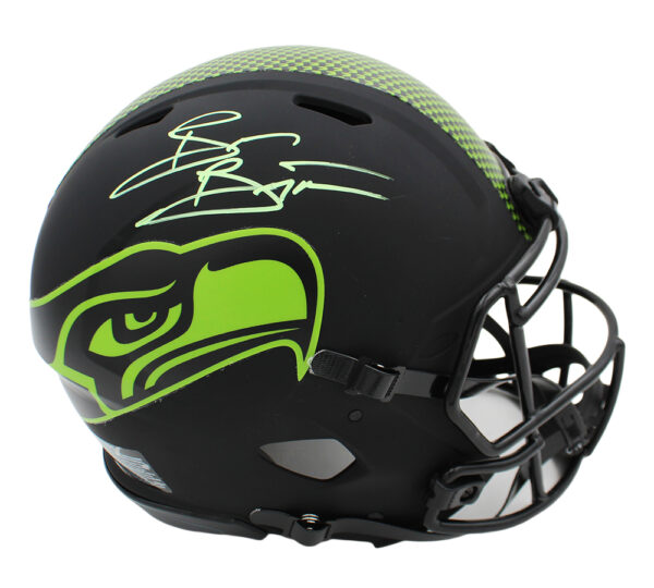 Brian Bosworth Signed Seattle Seahawks Speed Authentic Eclipse NFL Helmet