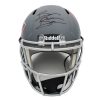 Brian Bosworth Signed Oklahoma Sooners Speed Full Size AMP NCAA Helmet - Image 2