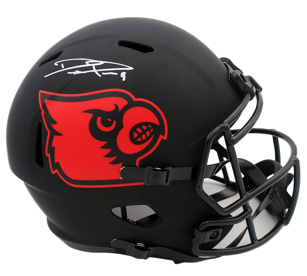 DeVante Parker Signed Louisville Cardinals Speed Full Size Eclipse NCAA Helmet