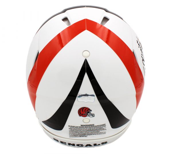 Tee Higgins Signed Cincinnati Bengals Speed Authentic AMP NFL Helmet - Image 2