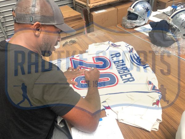 Ronde Barber Signed Tampa Bay Buccaneers Reebok Authentic 2006 Pro Bowl NFL Jersey - Image 8