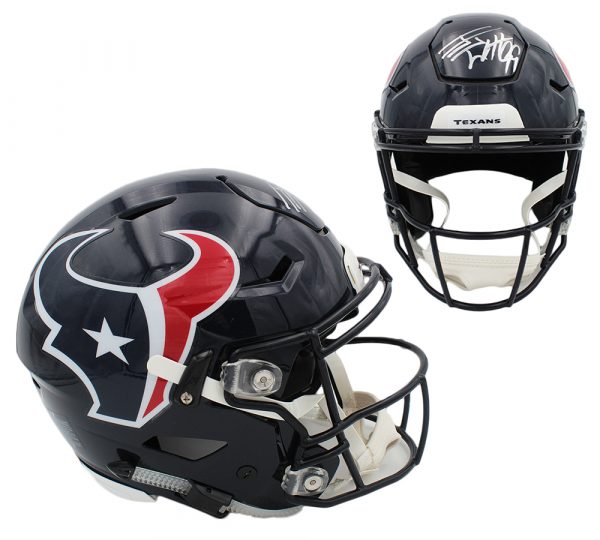 JJ Watt Signed Houston Texans Speed Flex Full Size NFL Helmet