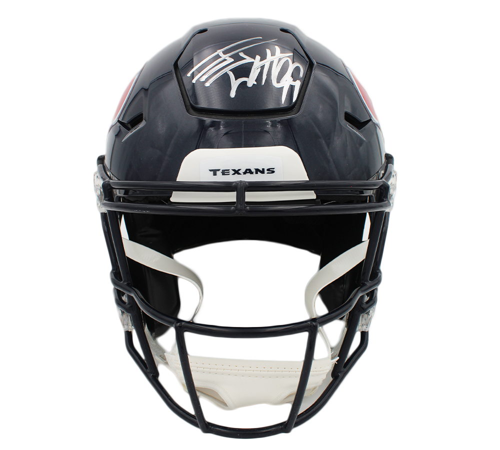 JJ Watt Signed Houston Texans Speed Flex Full Size NFL Helmet - Image 3