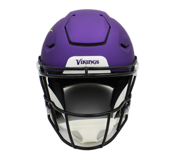 Justin Jefferson Signed Minnesota Vikings Speed Flex Authentic NFL Helmet - Image 3
