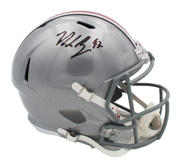 Nick Bosa Signed Ohio State Buckeyes Speed Full Size NCAA Helmet