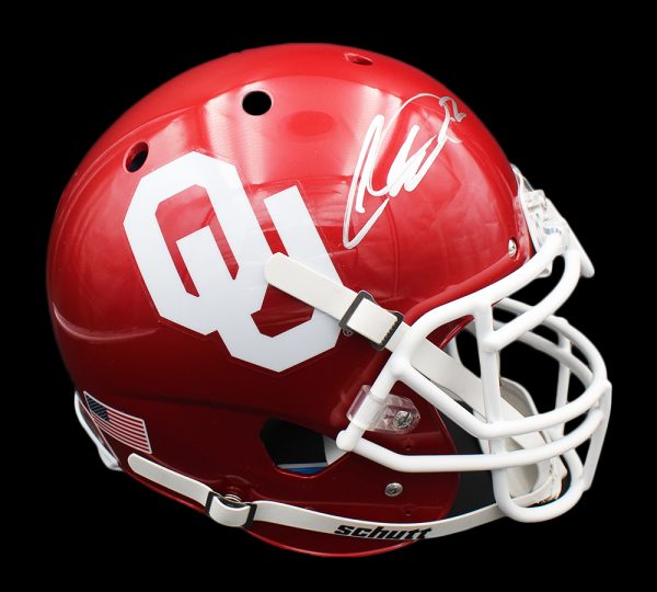 CeeDee Lamb Signed Oklahoma Sooners Schutt Authentic NCAA Helmet - Image 2