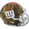 Lawrence Taylor Signed New York Giants Speed Authentic Camo NFL Helmet with "I was a Bad Mfer" Inscription