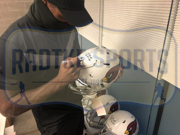 Patrick Peterson Signed Arizona Cardinals Speed Authentic NFL Helmet - Image 4