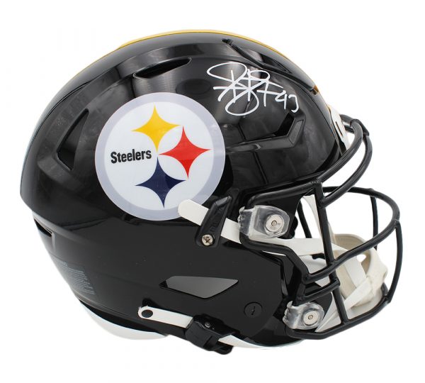 Troy Polamalu Signed Pittsburgh Steelers Speed Flex Authentic NFL Helmet - Image 3