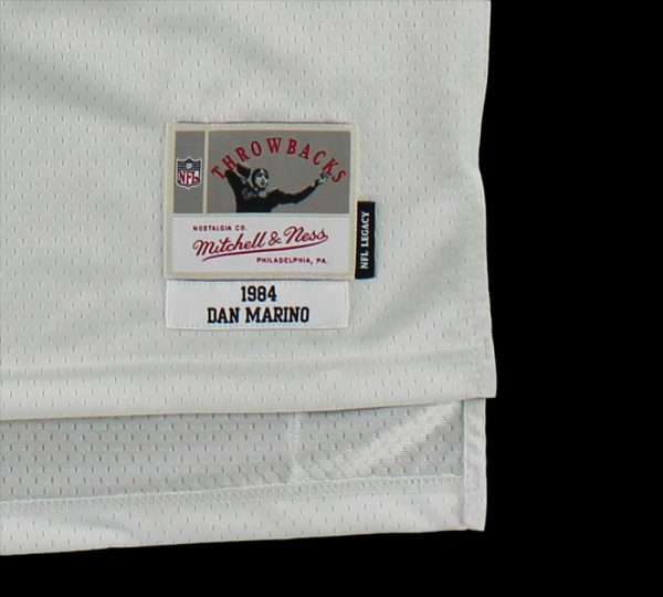 Dan Marino Signed Miami Dolphins Mitchell & Ness Gray NFL Jersey - Image 4