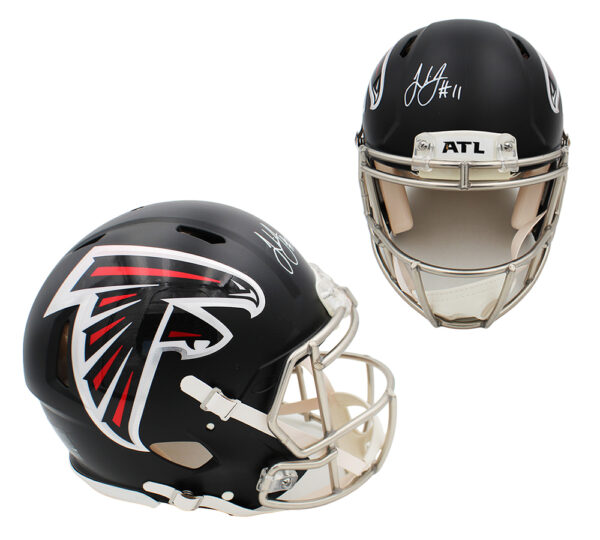 Julio Jones Signed Atlanta Falcons Speed Authentic NFL Helmet