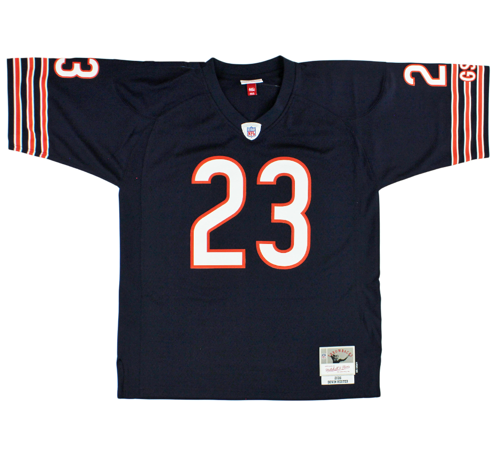 Devin Hester Signed Chicago Bears Mitchell & Ness 2006 Navy NFL Jersey - Image 3